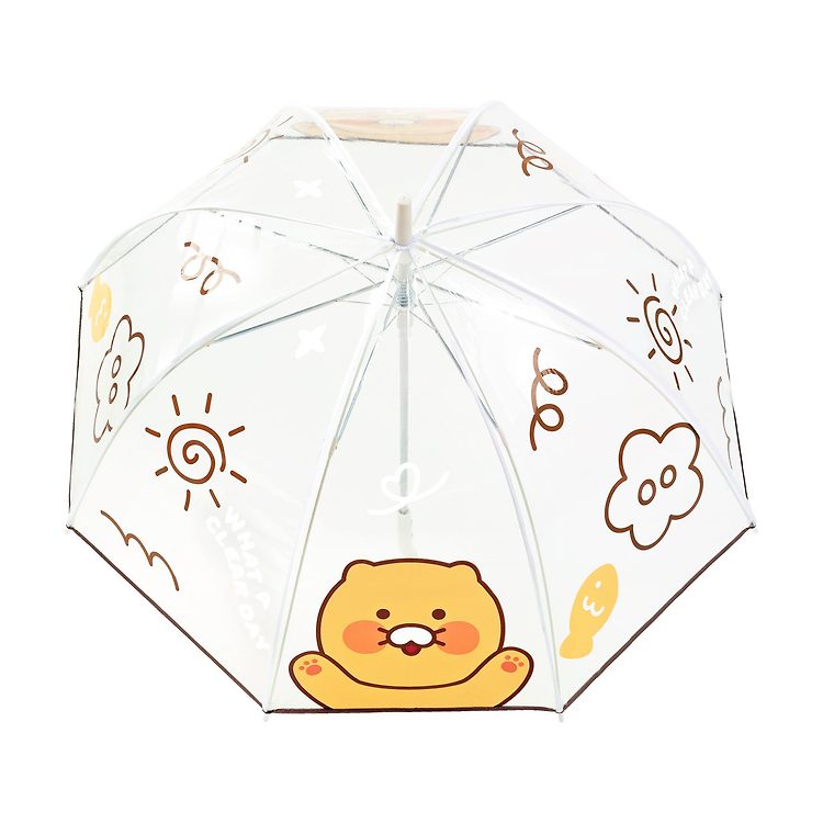 [KAKAO FRIENDS] Clear Dome Umbrella OFFICIAL MD
