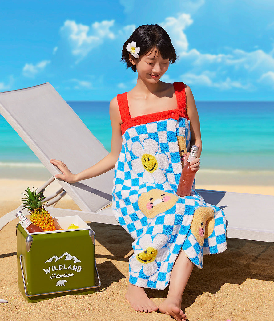 Wiggle Wiggle x Kakao Friends Bath Wrap Towel Chunsik Edition