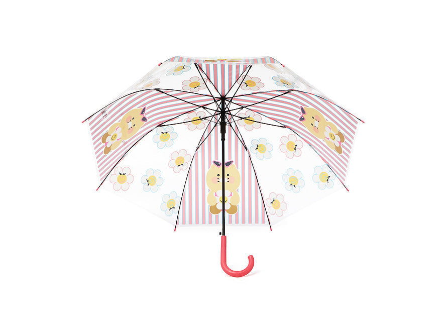WiggleWiggle x Kakao Friends Transparent Umbrella Chunsik