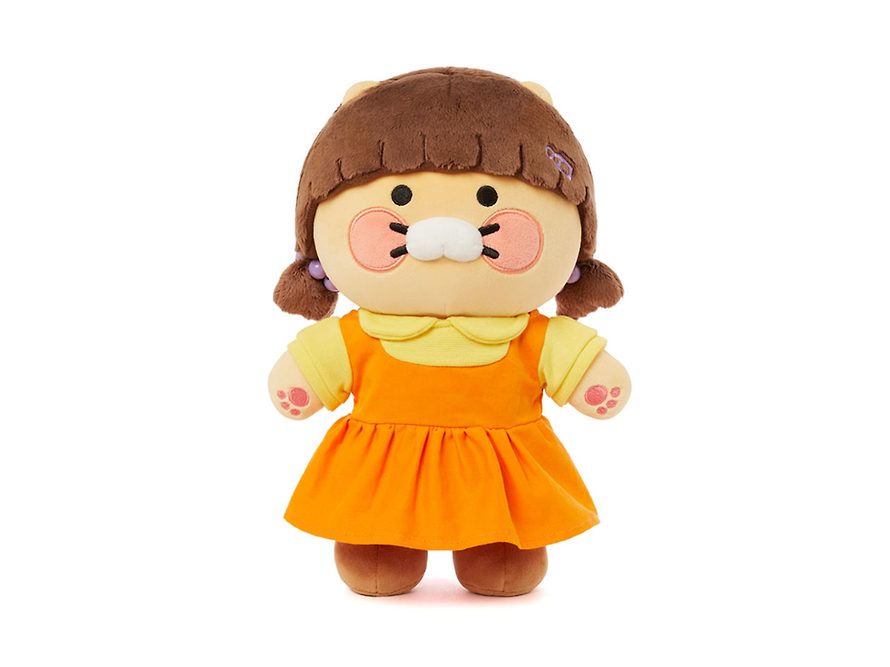 [KAKAO FRIENDS] netflix squid game x kakao friends jointed doll (including 2 costumes)