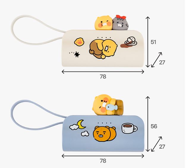 [Kakao Friends] Docking Portable Battery 5,000mAh C-Type
