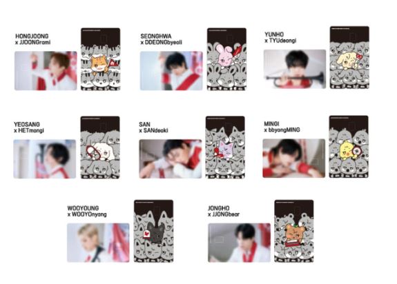 [ATEEZ] X ANITEEZ POP UP Official MD Member ver.