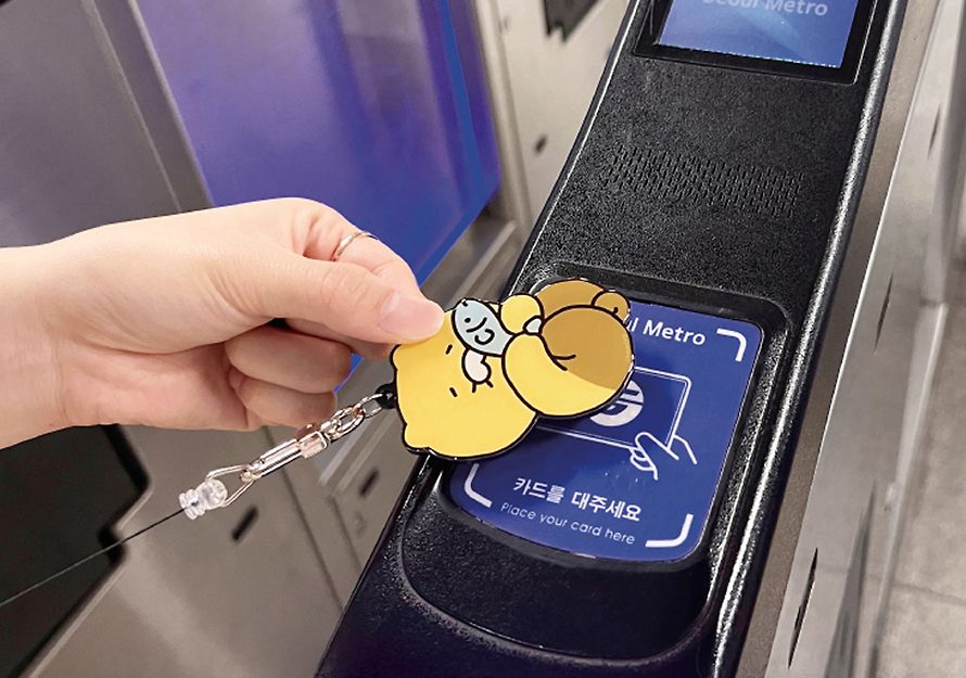 [KAKAO FRIENDS] Touch Payment/Transport Smart Keyring OFFICIAL MD