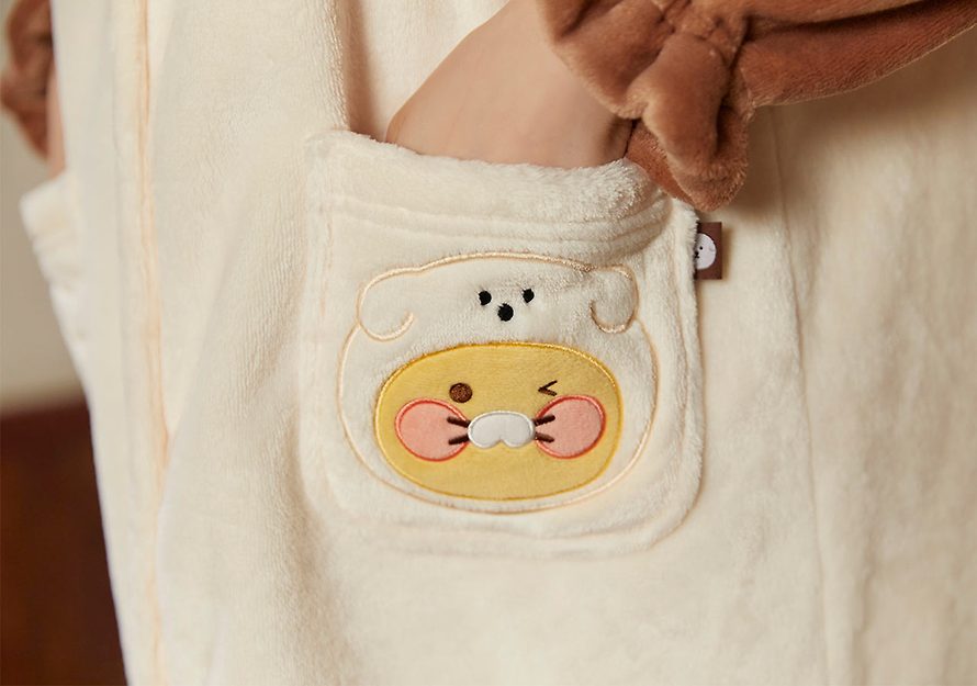 [KAKAO FRIENDS] Floofy Friends One piece Pajama OFFICIAL MD