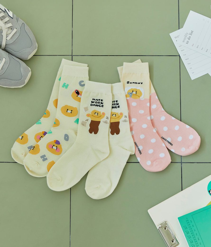 [KAKAO FRIENDS] Daily Socks Choonsik A OFFICIAL MD