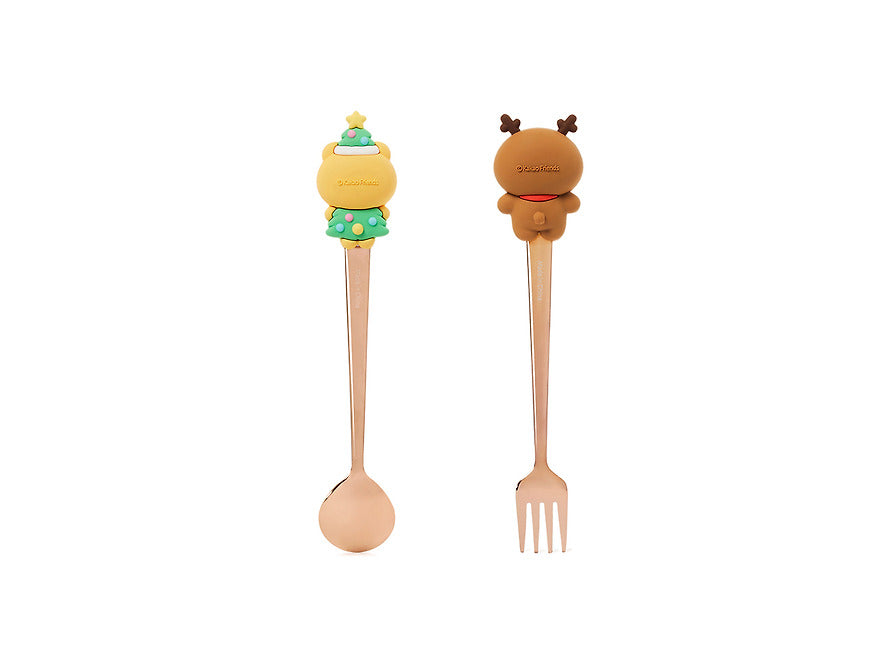 [KAKAO FRIENDS] merry choon christmas cutlery set