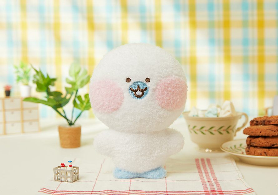 [KAKAO FRIENDS] Blushing cheek posh doll Angmond Scarpie OFFICIAL MD