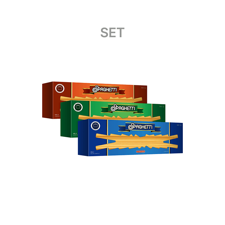 [LE SSERAFIM] 1st Single Album 'SPAGHETTI' Single CD SET