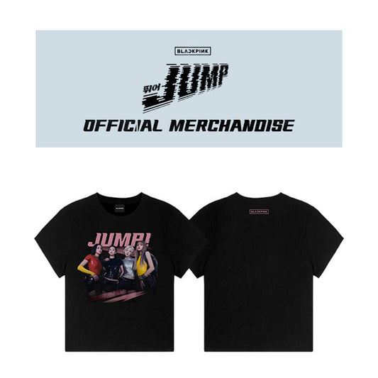 [BLACKPINK] 𝗝𝗨𝗠𝗣 BLACKPINK PHOTO T-SHIRT [BLACKPINK] 𝗝𝗨𝗠𝗣 BLACKPINK PHOTO T-SHIRT