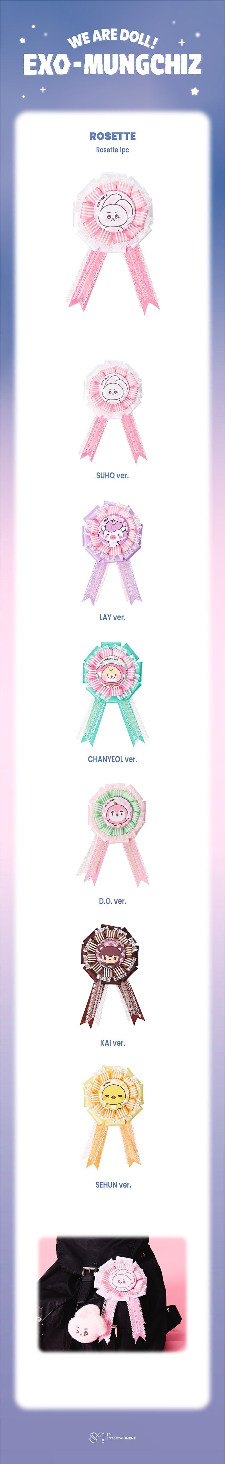 [EXO] CHARACTER Official MD(Member Ver.)