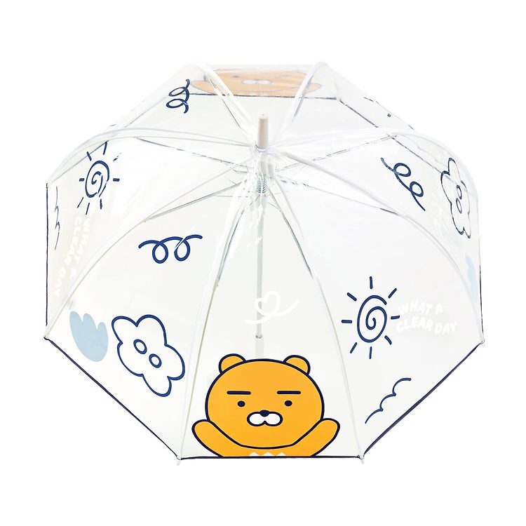 [KAKAO FRIENDS] Clear Dome Umbrella OFFICIAL MD