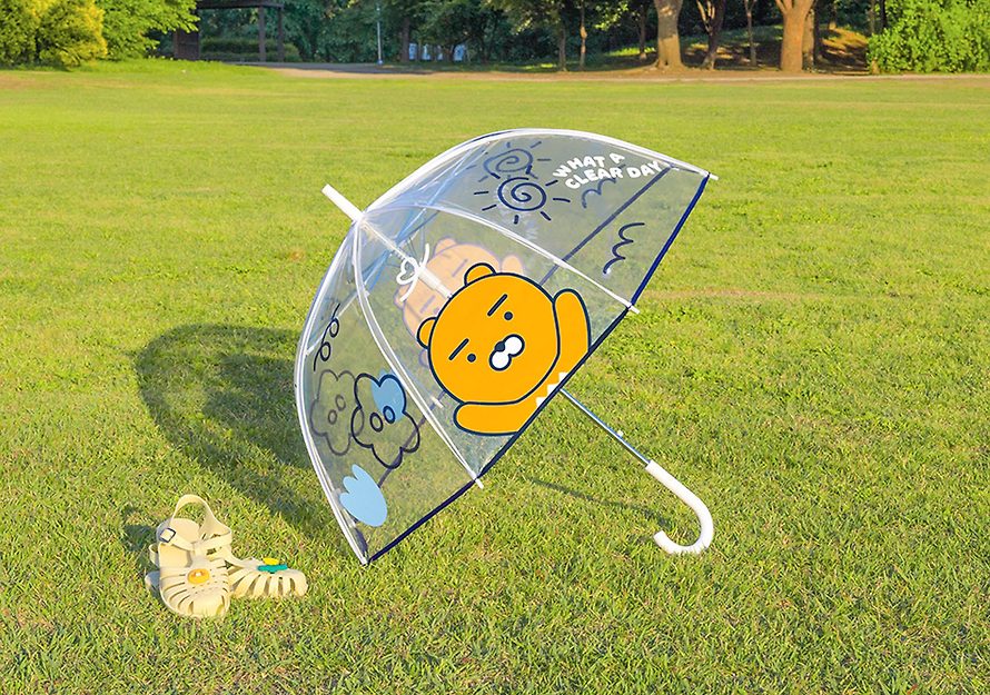 [KAKAO FRIENDS] Clear Dome Umbrella OFFICIAL MD