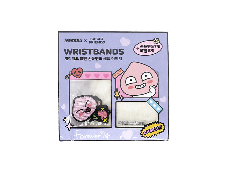 [KAKAO FRIENDS] say cheese wappen wristband set