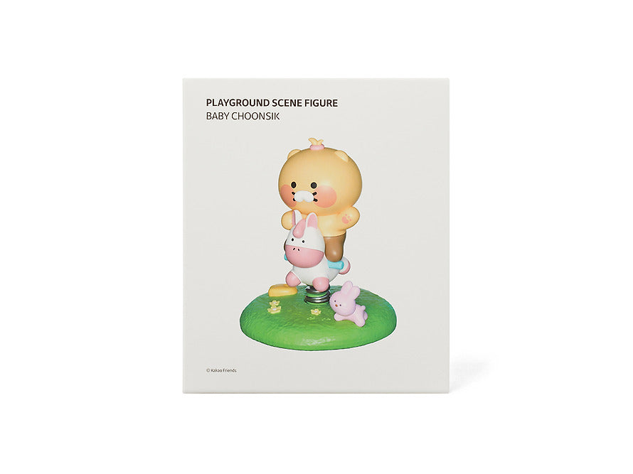 [KAKAO FRIENDS] playground scene figure baby choonsik