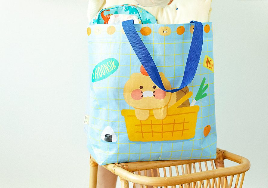 [KAKAO FRIENDS] Reusable Bag M/L Choonsik OFFICIAL MD