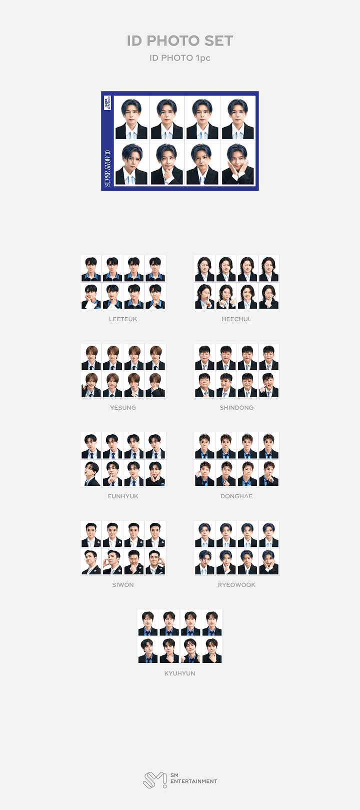 [SUPER JUNIOR] CONCERT <SUPER SHOW 10> OFFICIAL MD. Member ver.