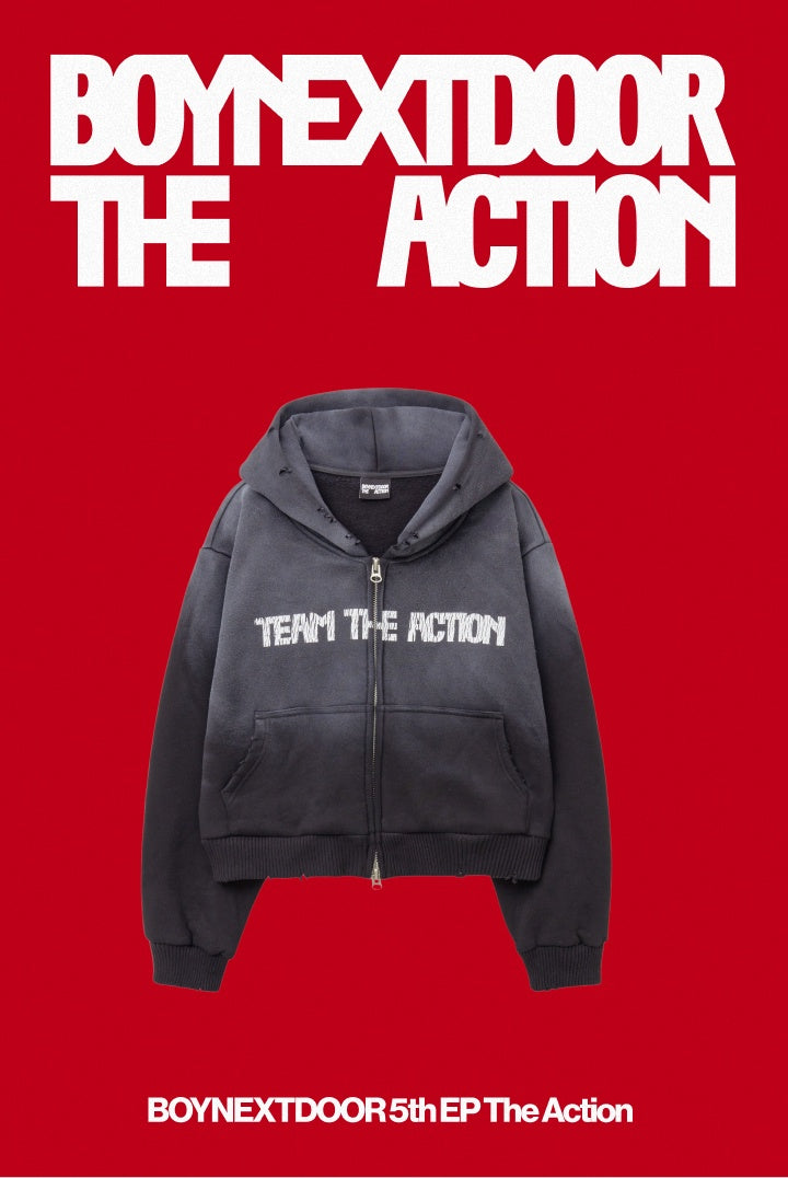 [BOYNEXTDOOR]5th EP [The Action] Official Merch 'Zip-Up Hoodie'