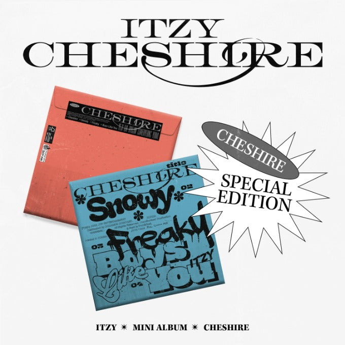 [ITZY] cheshire (special edition)
