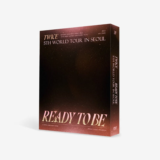 [TWICE] 5th world tour [ready to be] in seoul dvd