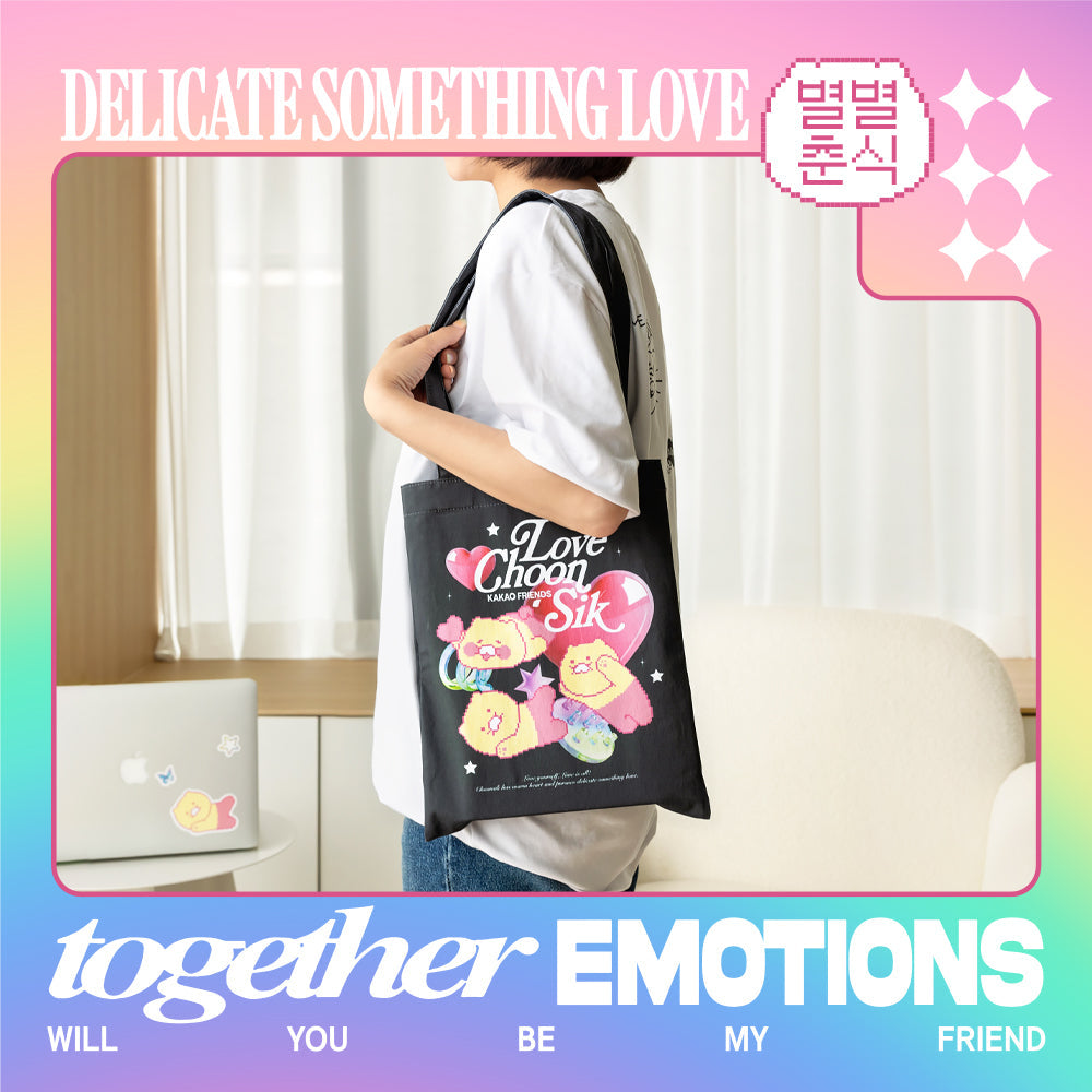 [KAKAO FRIENDS] Love Core Eco Bag Choonsik OFFICIAL MD