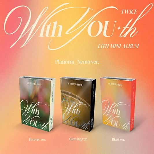 [TWICE] 13th mini album with you-th (platform_nemo ver.) set