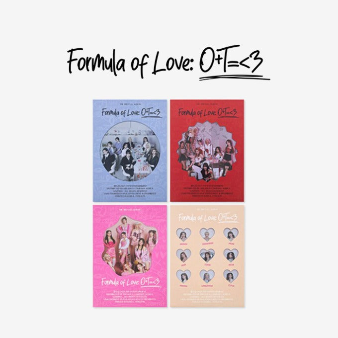 [TWICE] 3rd album formula of love: o+t=<3