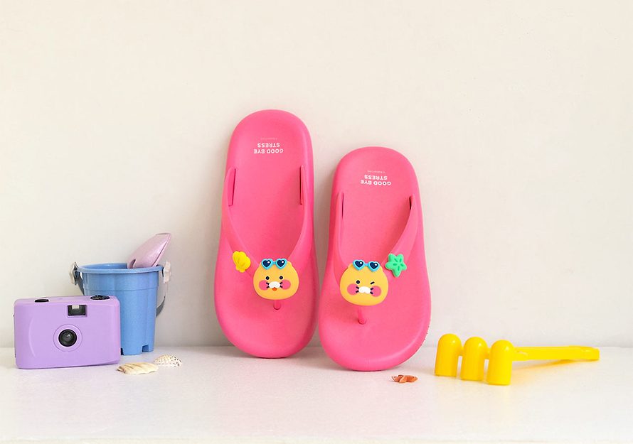 [KAKAO FRIENDS] Beach Slippers Choonsik OFFICIAL MD