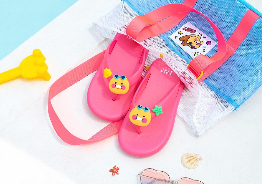 [KAKAO FRIENDS] Beach Slippers Choonsik OFFICIAL MD