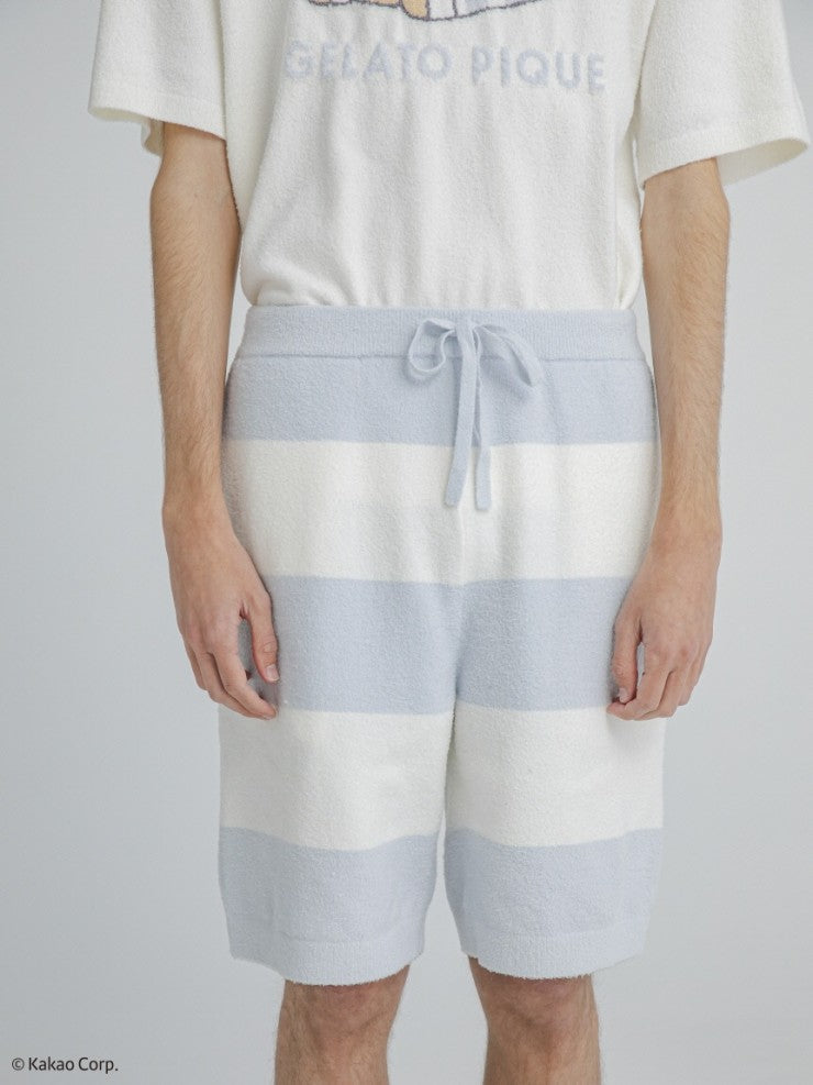 [KAKAO FRIENDS] kakao friends x gelato pique homme smoothie stripe shorts