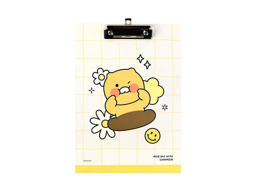 [KAKAO FRIENDS] say cheese apeach a4 clipboard