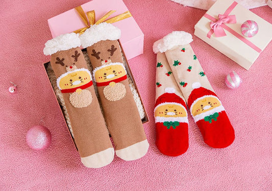 [KAKAO FRIENDS] merry choon christmas sleep socks