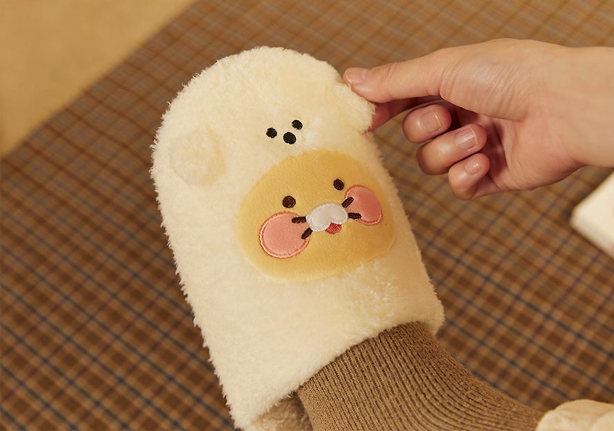 [KAKAO FRIENDS] Floofy Friends Slippers OFFICIAL MD