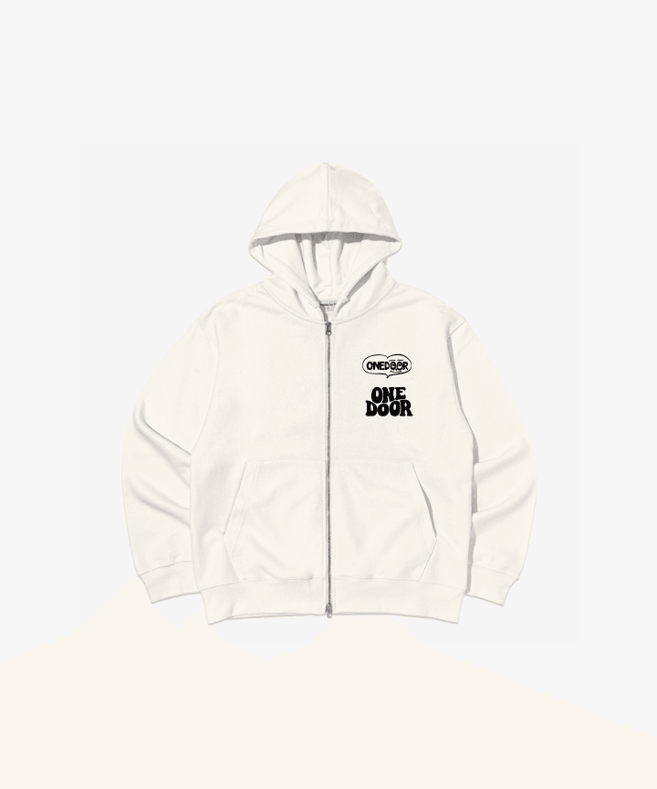 [BOYNEXTDOOR]  ZIP-UP HOODIE (IVORY)