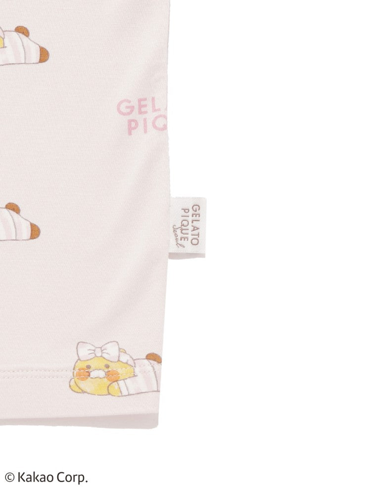 [KAKAO FRIENDS] kakao friends x gelato pique kids ryan & choonsik short-sleeve & shorts set
