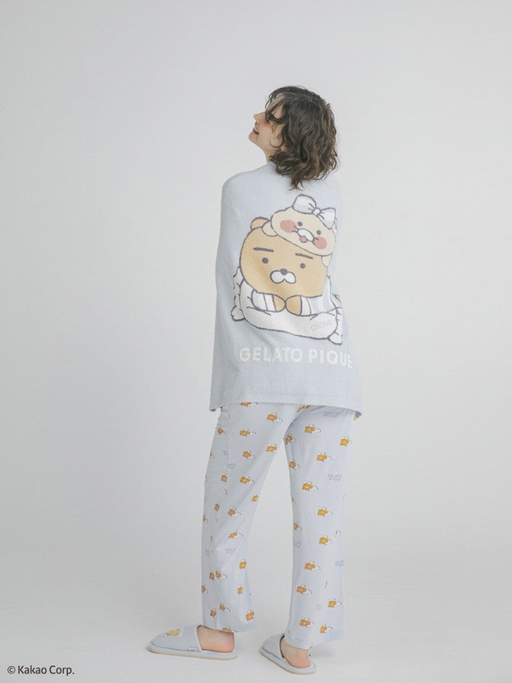 [KAKAO FRIENDS] kakao friends x gelato pique ryan & choonsik smoothie blanket