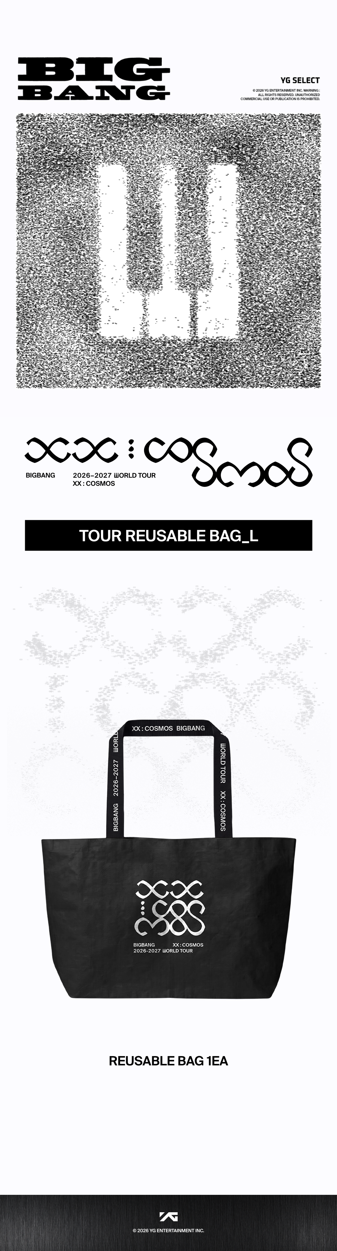 [BIGBANG]2026-2027 WORLD TOUR [XX : COSMOS] Official MD