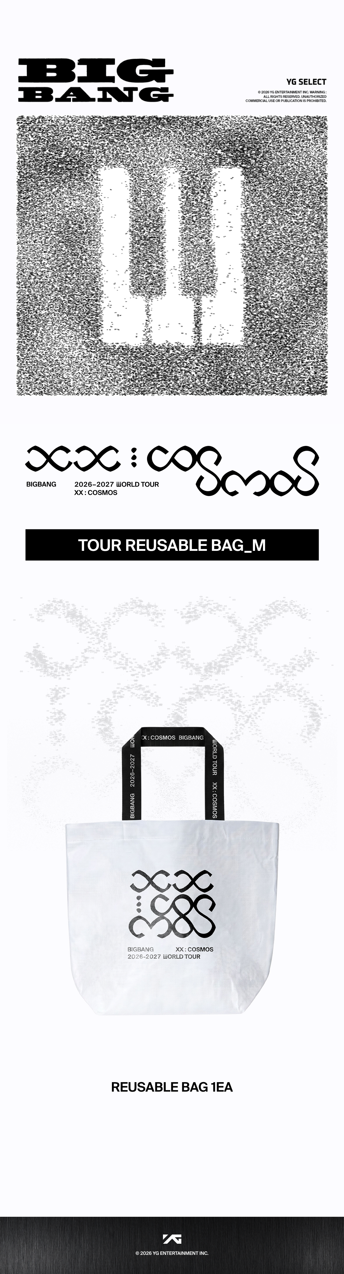 [BIGBANG]2026-2027 WORLD TOUR [XX : COSMOS] Official MD
