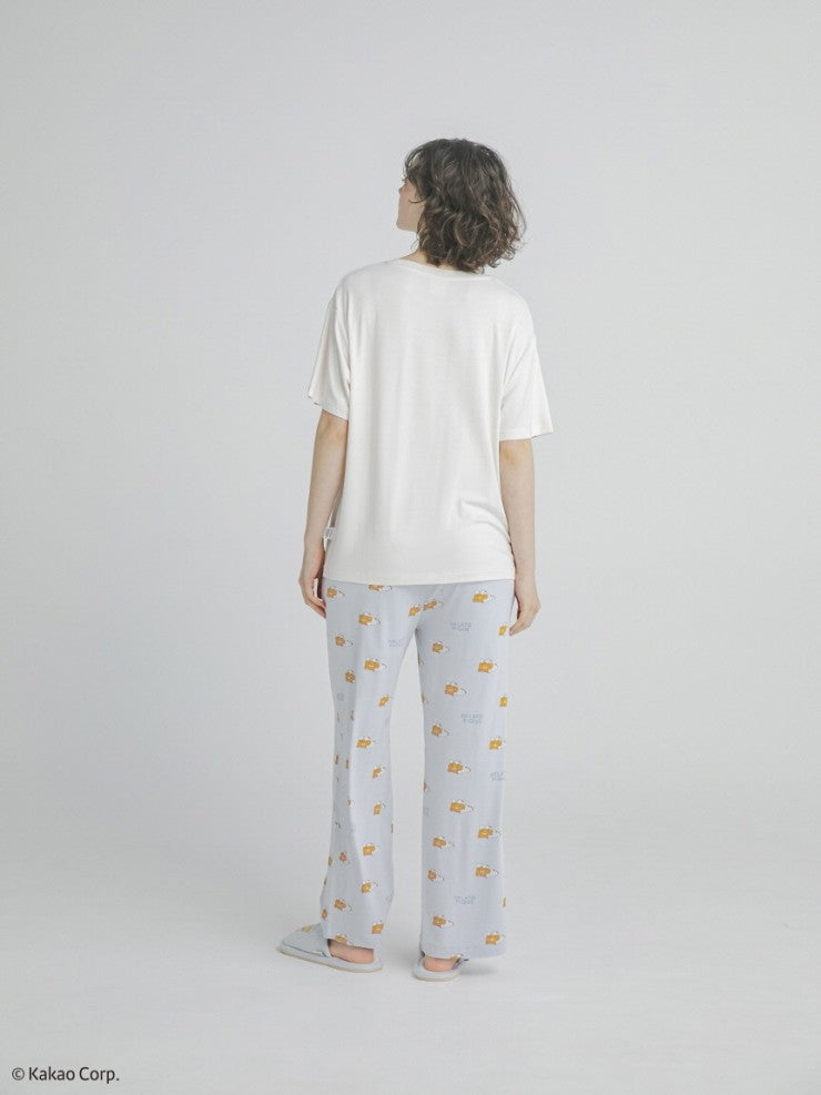 [KAKAO FRIENDS] kakao friends x gelato pique big ryan & choonsik t-shirt