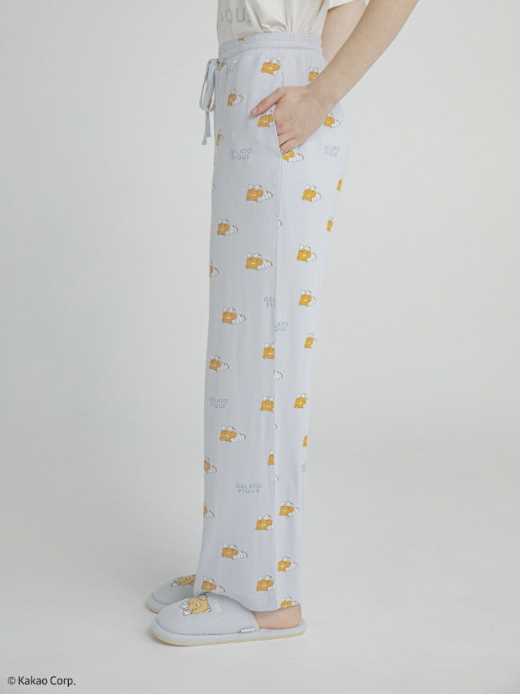 [KAKAO FRIENDS] kakao friends x gelato pique ryan & choonsik long pants