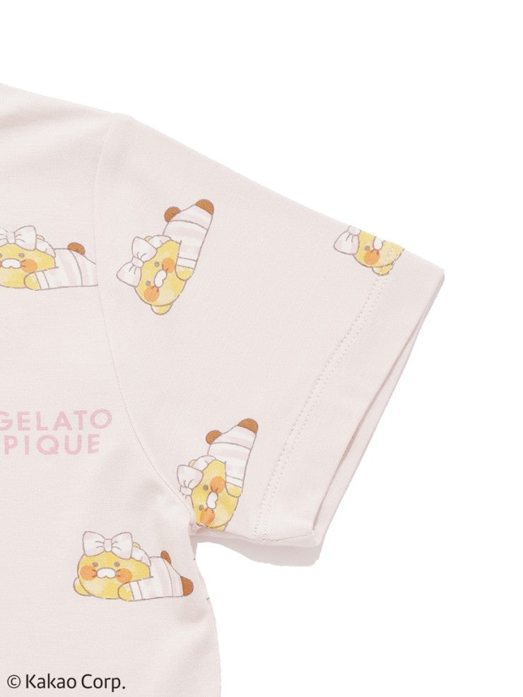 [KAKAO FRIENDS] kakao friends x gelato pique kids ryan & choonsik short-sleeve & shorts set
