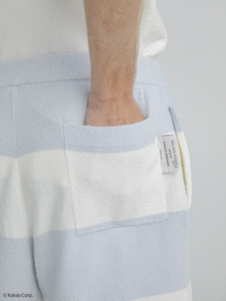 [KAKAO FRIENDS] kakao friends x gelato pique homme smoothie stripe shorts