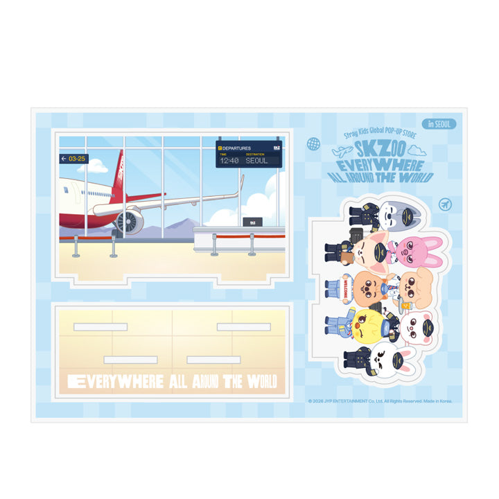 [STRAY KIDS] SKZOO Everywhere All Around The WorldE OFFICIAL MERCH.