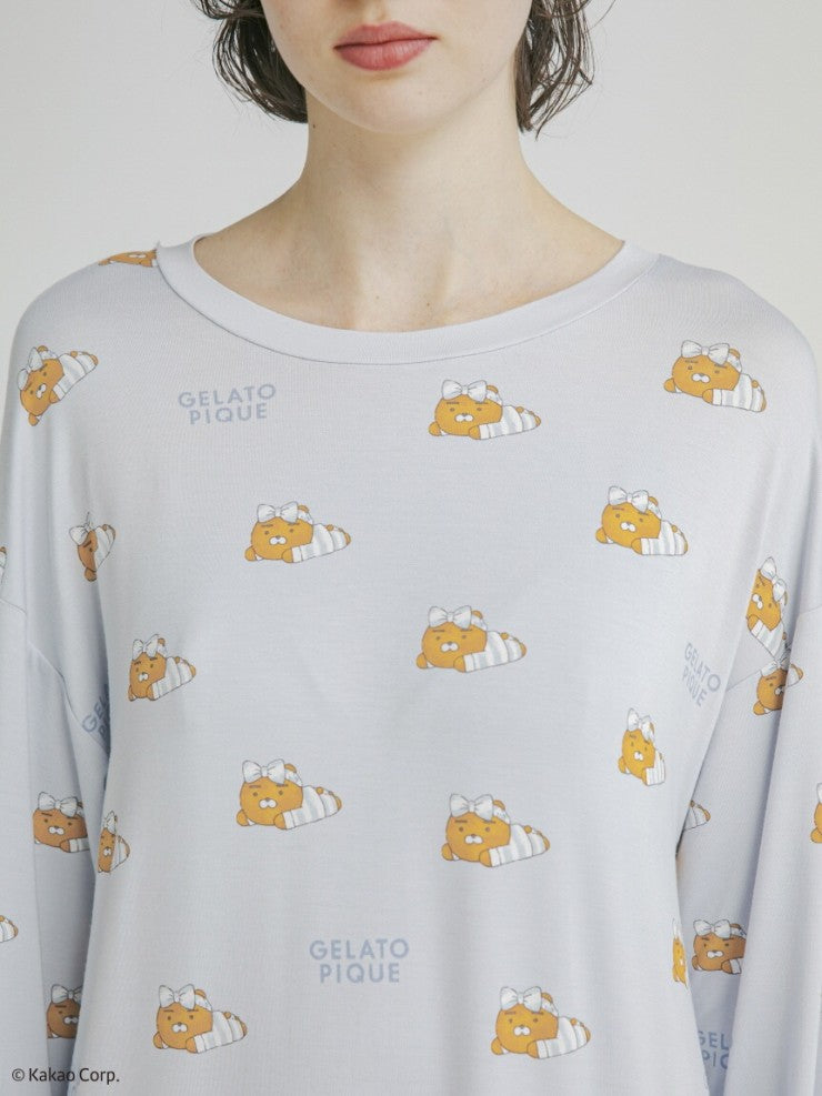 [KAKAO FRIENDS] kakao friends x gelato pique ryan & choonsik dress