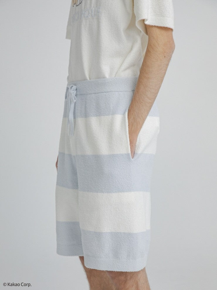 [KAKAO FRIENDS] kakao friends x gelato pique homme smoothie stripe shorts