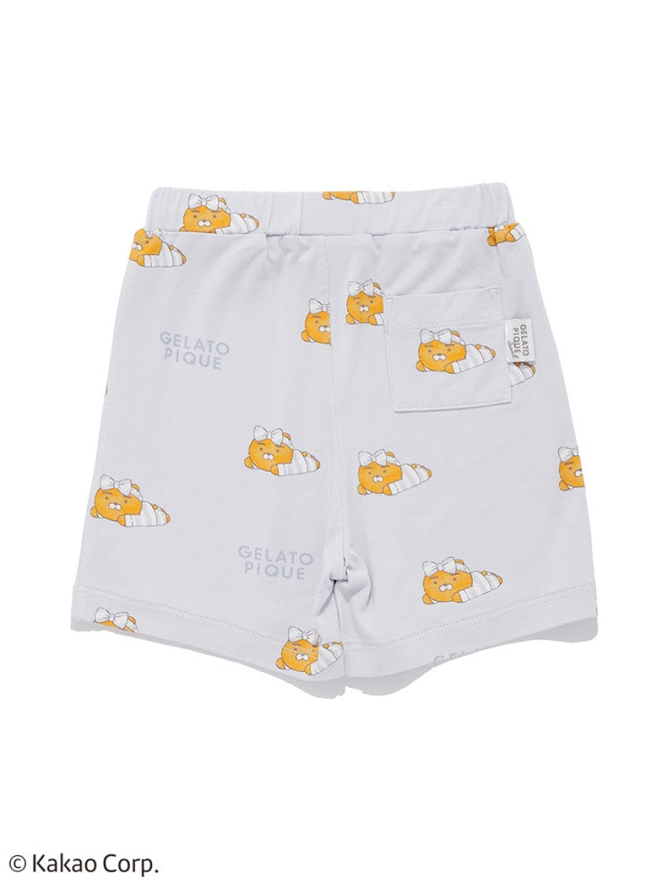 [KAKAO FRIENDS] kakao friends x gelato pique baby ryan & choonsik short-sleeve & shorts set