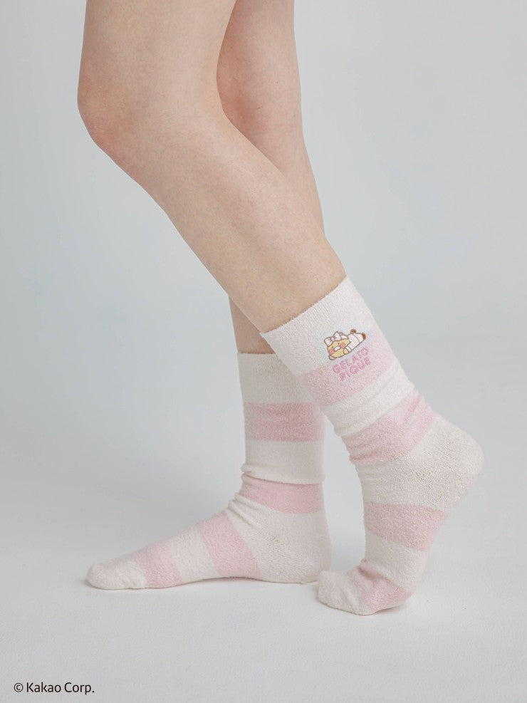 [KAKAO FRIENDS] kakao friends x gelato pique ryan & choonsik smoothie socks