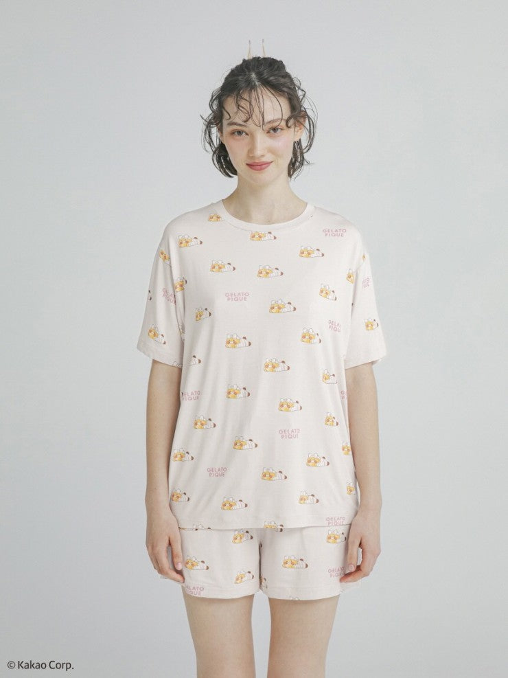 [KAKAO FRIENDS] kakao friends x gelato pique ryan & choonsik t-shirt
