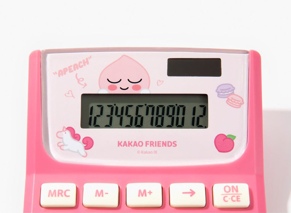 [KAKAO FRIENDS] Apeach Mini Desk Calculator