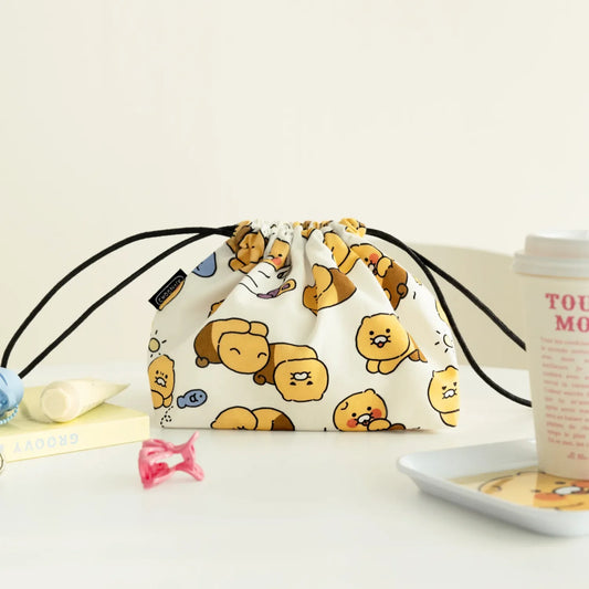 [KAKAO FRIENDS] choonsik ordinary pattern string pouch