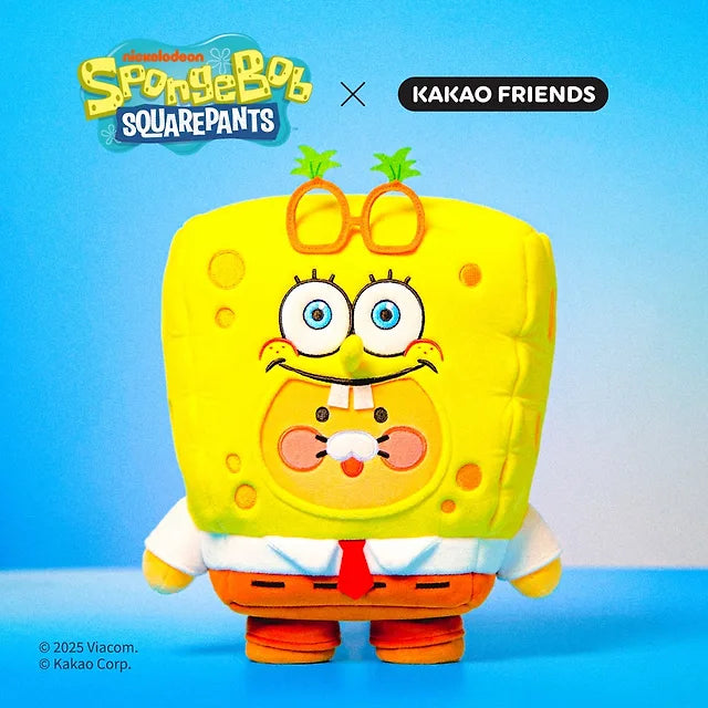 [Kakao Friends]SpongeBob X Kakao Friends Medium Dolls Ryan / Chunsik